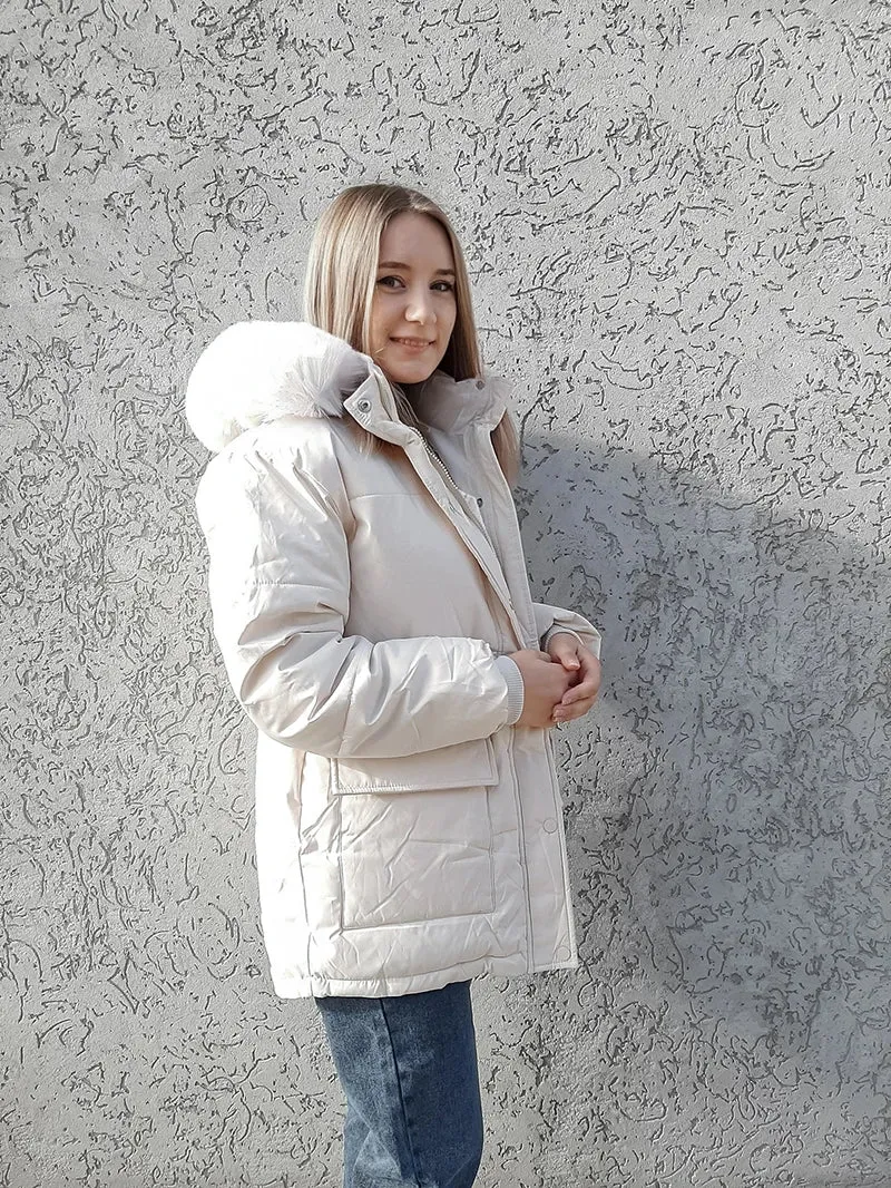 Winter Jacket For Women Thick Warm Parkas Female Outerwear