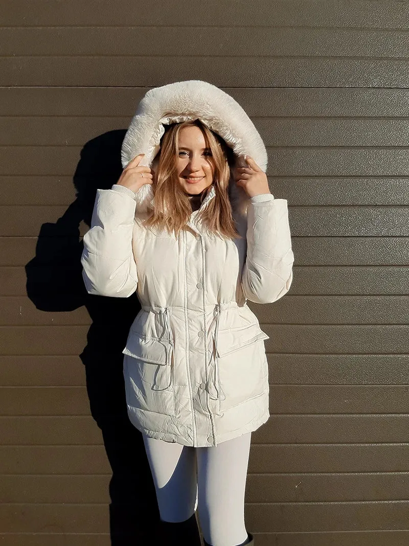 Winter Jacket For Women Thick Warm Parkas Female Outerwear