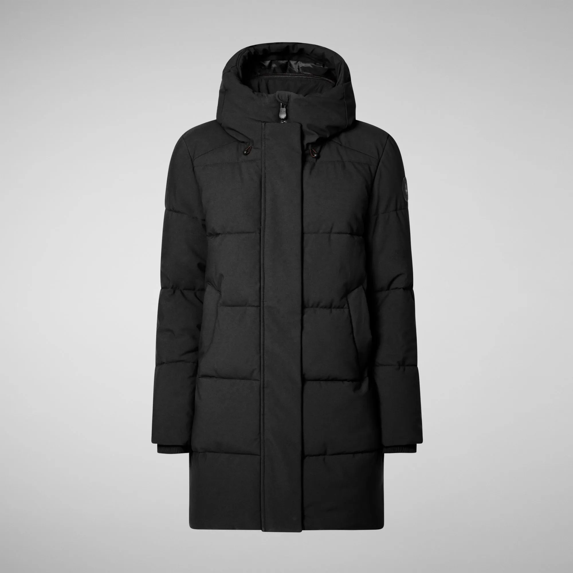 Women's Hooded Parka Bethany in black