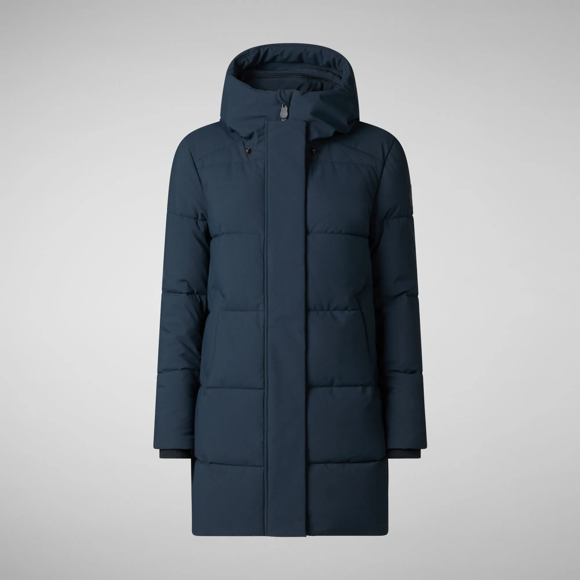 Women's Hooded Parka Bethany in blue black