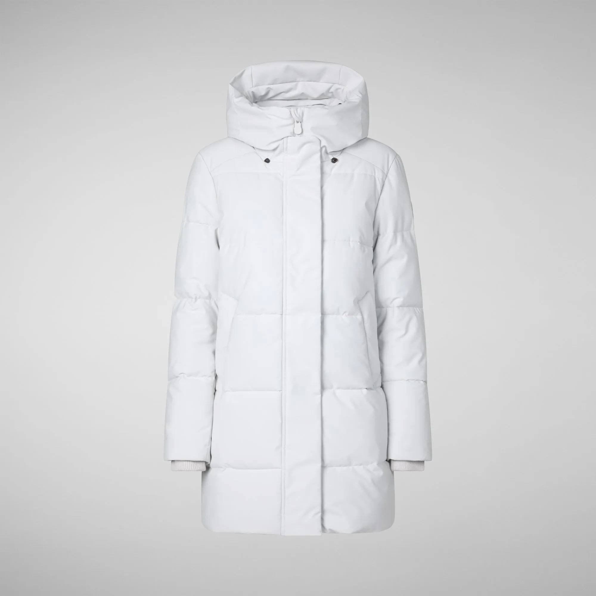 Women's Hooded Parka Bethany in Fog Grey