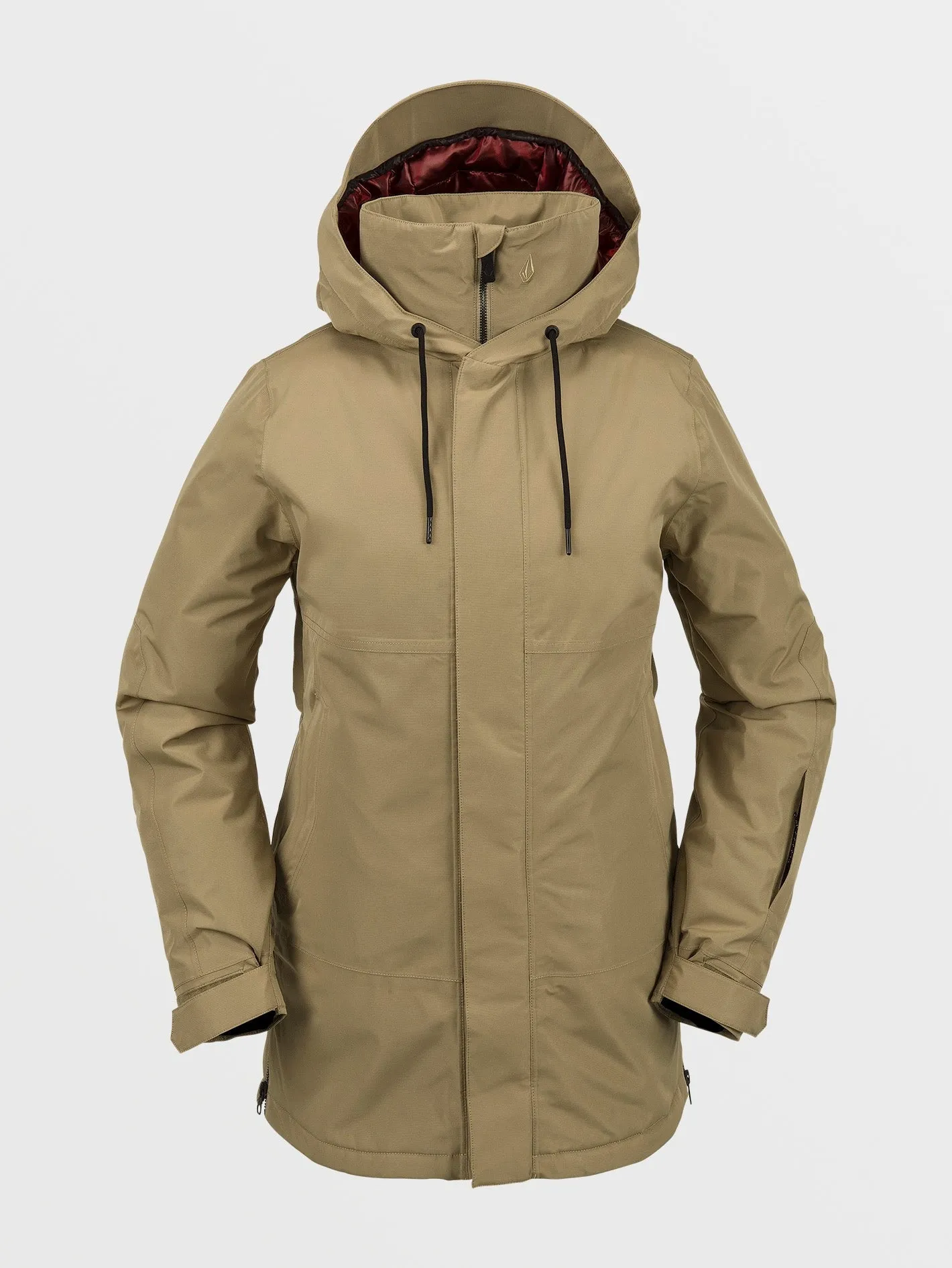 Womens Paxson 2L Tds Inf Parka - Dark Khaki