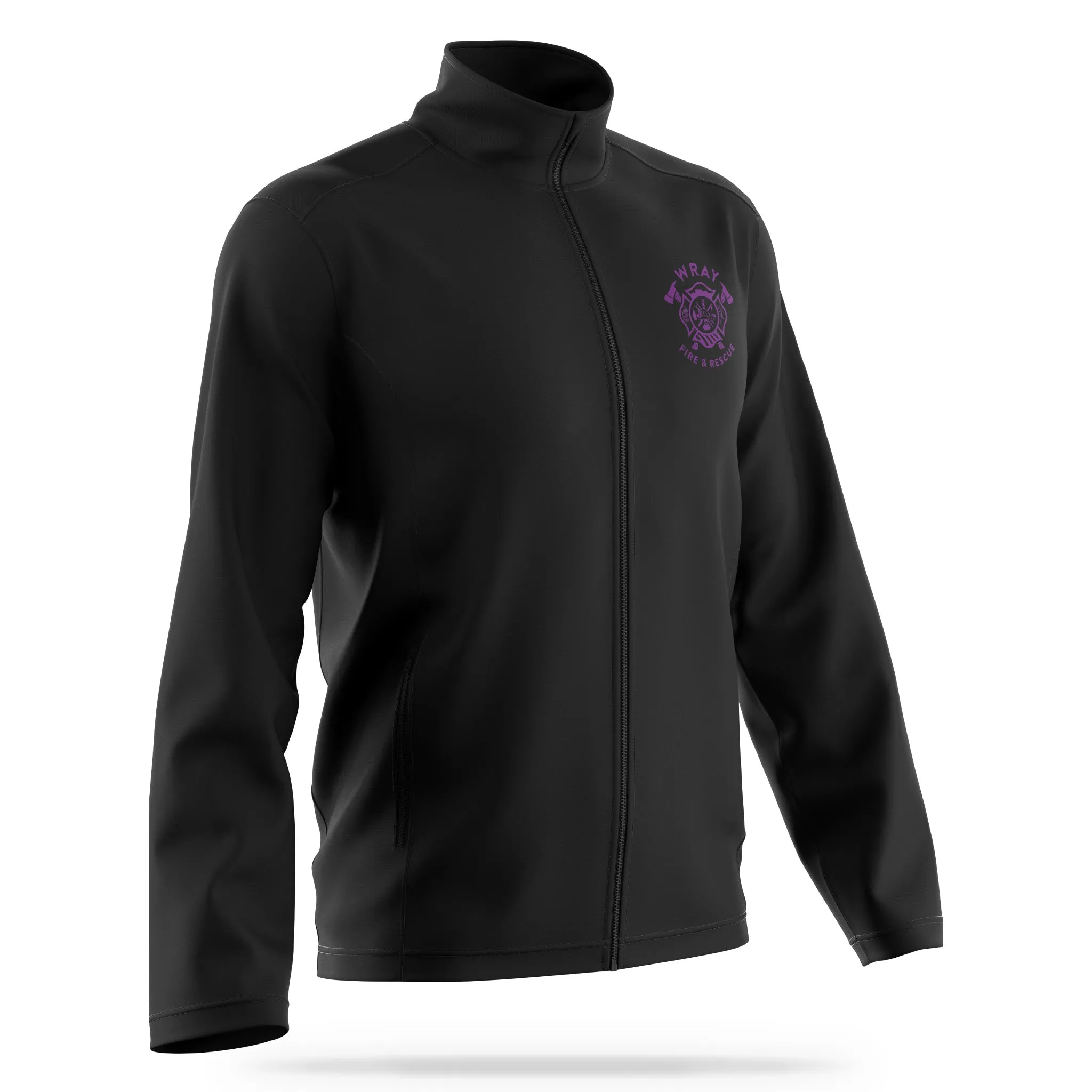 [WRAY FIRE & RESCUE] Soft Shell Jacket [BLK/PRP]